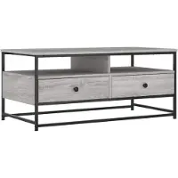 vidaXL Table basse Gris Sonoma 100x51x45 cm Bois composite