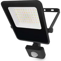 Emos Spot LED noir avec détecteur de mouvement 30W 150lm/W ZS2933