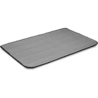 AIO Factory Tapis de lit pour chien 80x60 cm imperméable gris