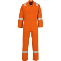 Portwest FR50 Combinaison ignifugée antistatique 350 g Orange Tall Taille L