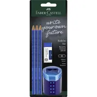 Faber-Castell Coffret Crayons - Roll On - 5 Parties - Sky Blue - - UneTaille - Crayons