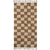 Ferm Living Mara Washable Tapis Tan|Warm Sand