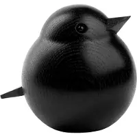 Novoform Figurine en bois - Bébé Sparrow - Black teintée - - UneTaille - Décoration