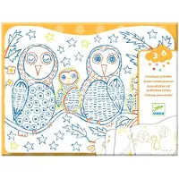 Djeco Dessin et coloriage enfant Familles des sous-bois