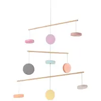 PlanToys Mobile pour Bébé - Pastel - - UneTaille - Mobile pour Bébé