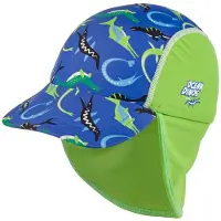 Beco Chapeau légionnaire - Ocean Dinos - Bleu/Vert - - UneTaille - Chapeau de soleil