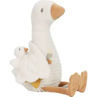 Little Dutch Doudou d'activités Oie - Blanc - Petite oie