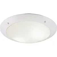 TRIO Lampe de plafond Camaro 33cm blanc mat