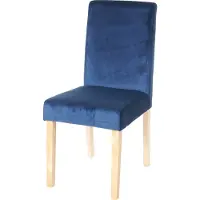 MCW Chaise de salle à manger Littau velours
