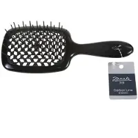 Jäneke Superbrush brosse antistatique en fibre de carbone Noir