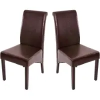 Mendler Chaise de salle à manger Cesena (lot de 2)
