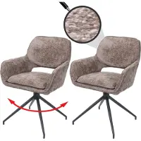 MCW Chaise de salle à manger -N74 (lot de 2)