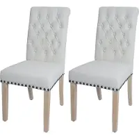 MCW Chaise de salle à manger -O66 (lot de 2)