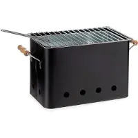 Usorteret Barbecue portable avec poignées, en fer et zinc