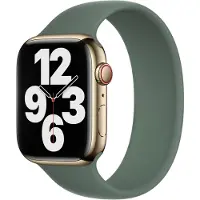 Apple Bracelet solo en silicone pour Watch | 44/45/46/49 mm - Taille 11 - Eucalyptus