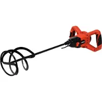 YATO Mixeur électrique Baumischer, 1600 W, 2 vitesses, avec un agitateur de 140 mm