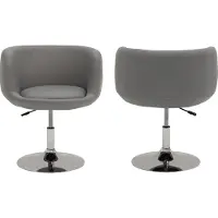 Happy Garden Tabouret De Bar Gris Nolan