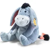 Steiff Disney Doudou Eeyore bleu 25 cm - Jouets en peluche âne