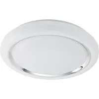 Eglo 96024 Capasso LED Plafonnier 24W Acier Blanc
