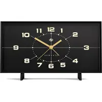 Newgate Réveil Wideboy avec cadran noir