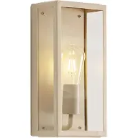 QAZQA Applique murale d'extérieur classique beige IP44 - Rotterdam