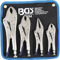 Bgs 494 Jeu de pinces de préhension, 4 pcs.