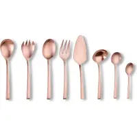 Echtwerk Couverts de table 'AVELINO' 68pcs - Bronze Edition, Couleur:Bronze