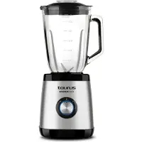 Taurus Blender en verre Magnum 1500 1500 W Noir et Argent