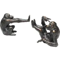 Kare Serre-livres singes set de 2