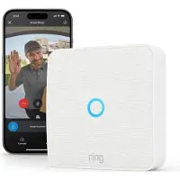 Ring Intercom Video Sonnette Connectée Blanc