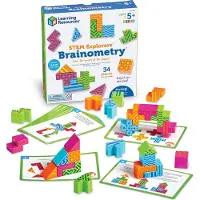 Learning Resources Jeu de logique Stem Brainometry, + 5 ans,