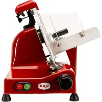 RGV 25 Special Edition trancheuse Electrique Rouge, Acier inoxydable Aluminium 140 W