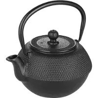 Ibili Cast Iron Teapot 1.20l Argenté