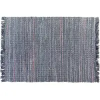 Beliani Bilianis 140 x 200 cm pilkas medvilnės BESNI (140 x 200 cm)