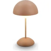 Briloner - Lampe de table sans fil LED IP44 avec fonction tactile, à intensité variable, lampe de chevet sans fil, de salon à poser, lampe chevet, 16 x 29 cm, coffee