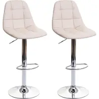MCW Tabouret de bar -A67 (lot de 2)