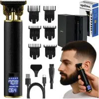 Soulima 25429 Tondeuse à cheveux et à barbe, noire