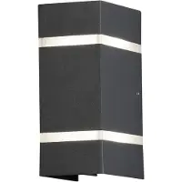 Konstsmide Applique Cremona 2x3W High Power LED anthracite ‖ 7998-370