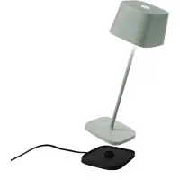 Zafferano Ofelia Mini lampe de table - Lampe d'extérieur à LED rechargeable - 30 cm - Vert