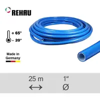 Rehau Tuyau d'eau potable RAUAQUA Varioflex Plus Ø intérieur 25 mm - 10490441001