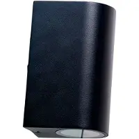 Dyberg Larsen Luminaires d'extérieur , Læsø, Noir, Aluminium, Design
