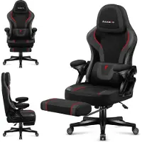 Huzaro Chaise D'ordinateur De Jeu Pivotante En Carbone