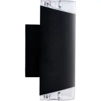 Dyberg Larsen applique Ribe Up/Down 35W aluminium noir mat
