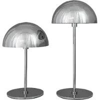 Dyberg Larsen Lampe de Table , Along, dimmable, Métallique, Salon / séjour, Métal, Scandinave