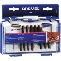 Dremel 688 - Kit d'accessoires pour outil rotatif - 69 pièces - pour 3000, 4000, 4200, 7700, 8100, 8200