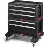 Keter 237007 Servante - 5 Tiroirs - Noir