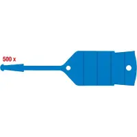 Ks Tools Porte-clés avec dragonne bleu 500 pièces - 500.8094