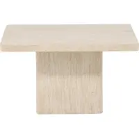 Ebuy24 Qvart table basse beige.