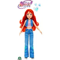 Winx club Iconic Poupée articulée Bloom pour les enfants dès 3 ans - 26 cm