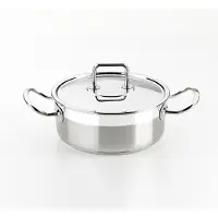 BRA Monix Professional pot en acier inoxydable 18 cm - 1,75l